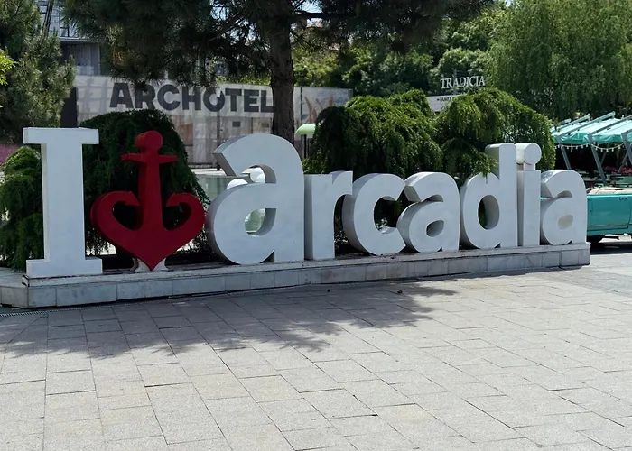 аркадия , жк атмосфера терраса 4 этаж Apartment Odesa