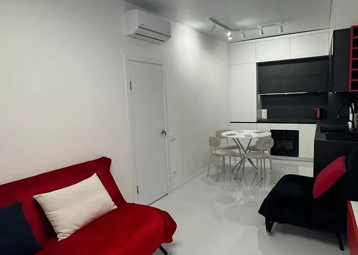 аркадия , жк атмосфера терраса 4 этаж Apartment Odesa